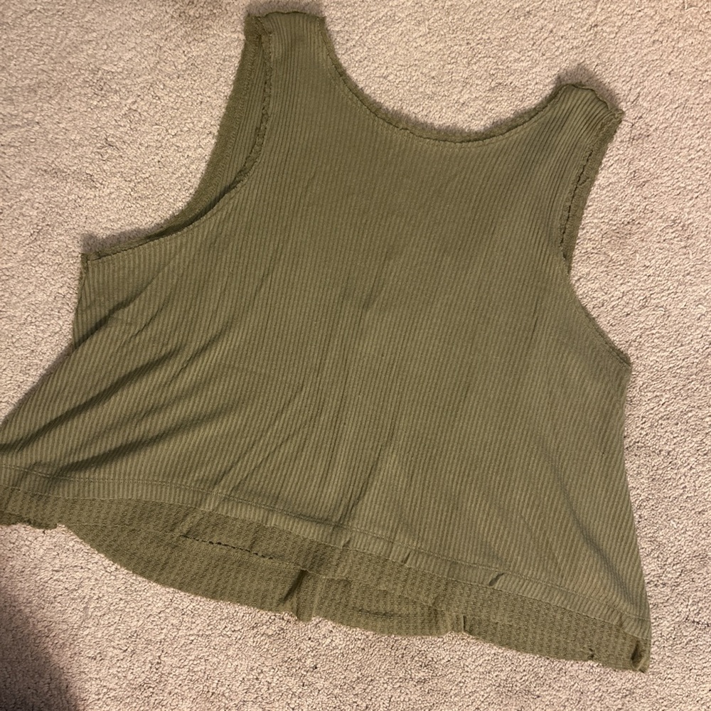 We The Free Olive Tank Top